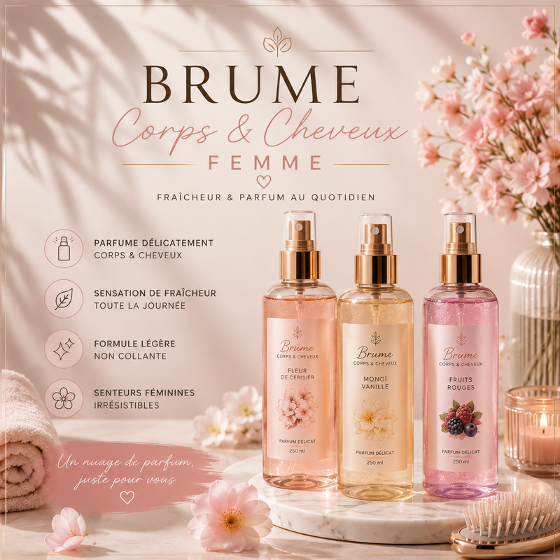 Brumes corps & cheveux