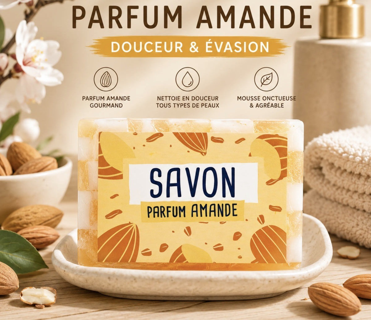 Savon Solide Amande 100G✨