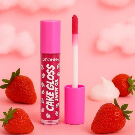 Cake Gloss Sweet Oil DDONNA – Strawberry & Cream 🍓