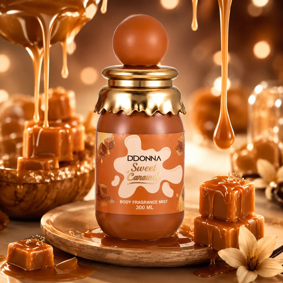 ✨ Brume Parfumée Sweet Caramel D. Donna 300 ML