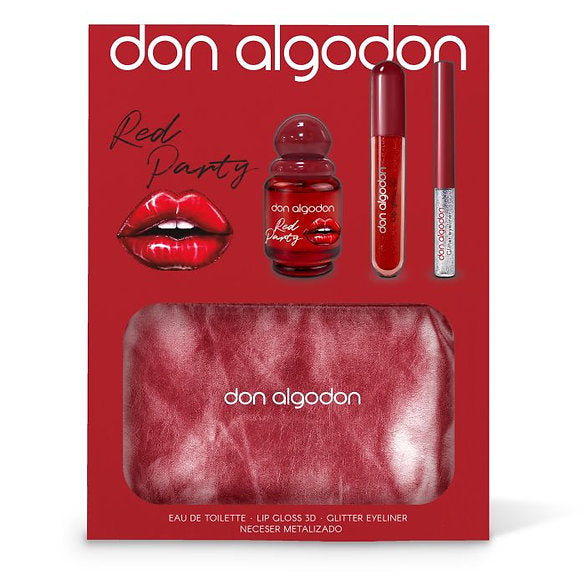 DON ALGODÓN Red Party Coffret Femme