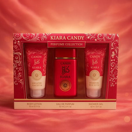 Coffret Bain Kiara Candy 3 pièces