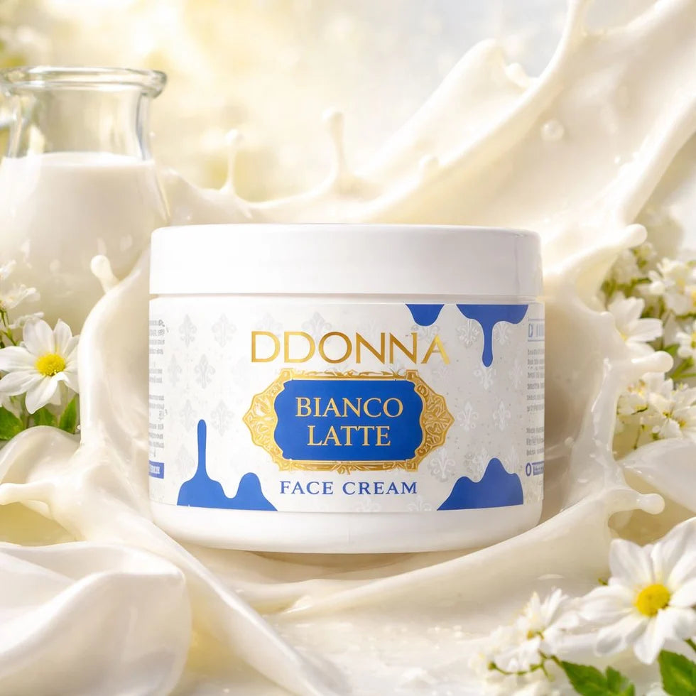 🥛 Crème visage Bianco Latte – Hydratation gourmande 115G