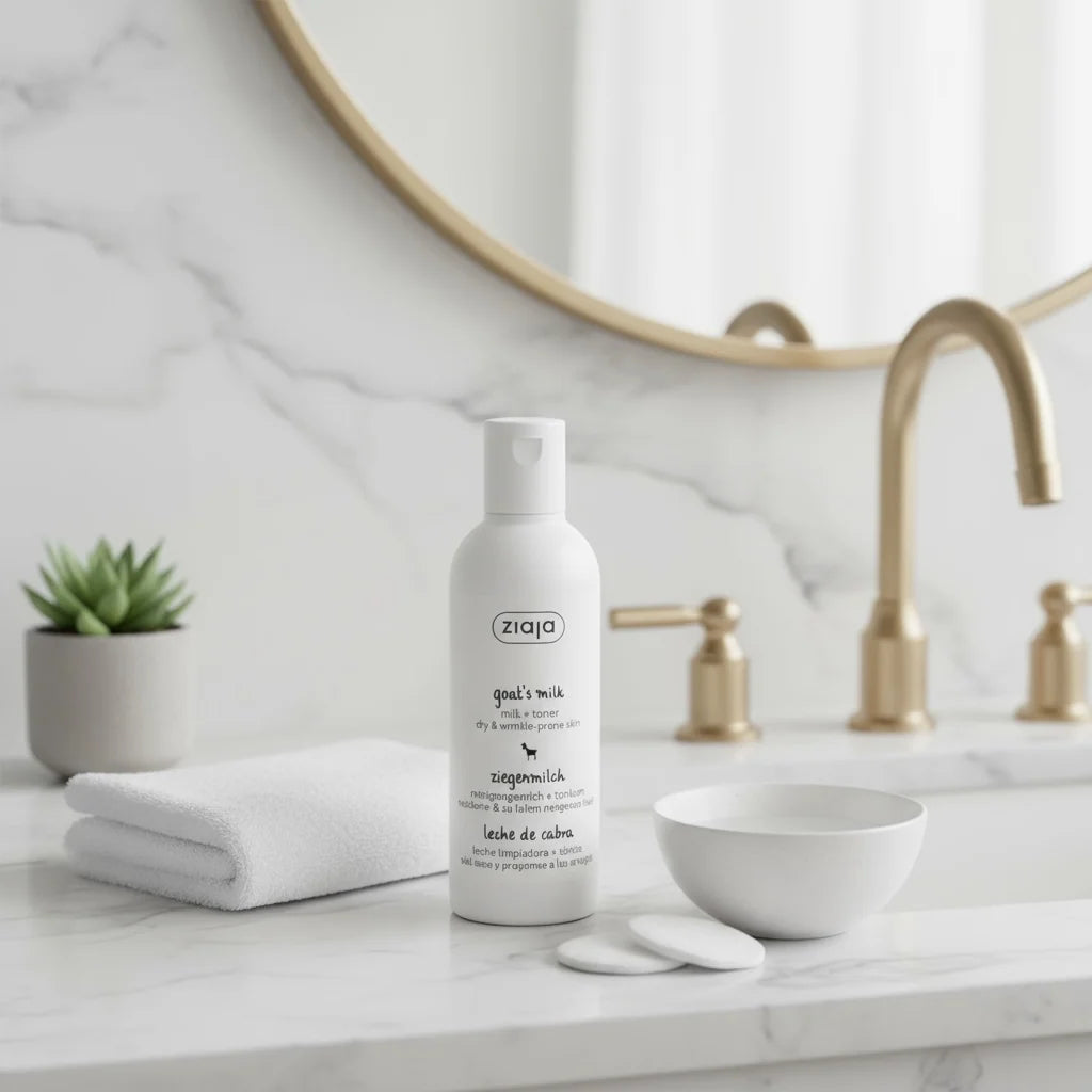 Lotion démaquillante et hydratante au lait de chèvre 200ml - Ziaja