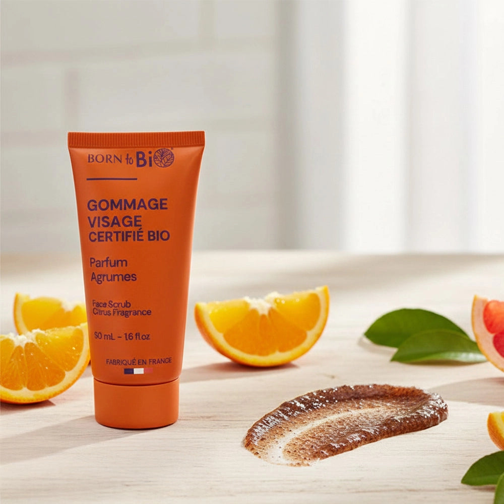 Gommage visage Agrumes - Certifiée Bio 50ML