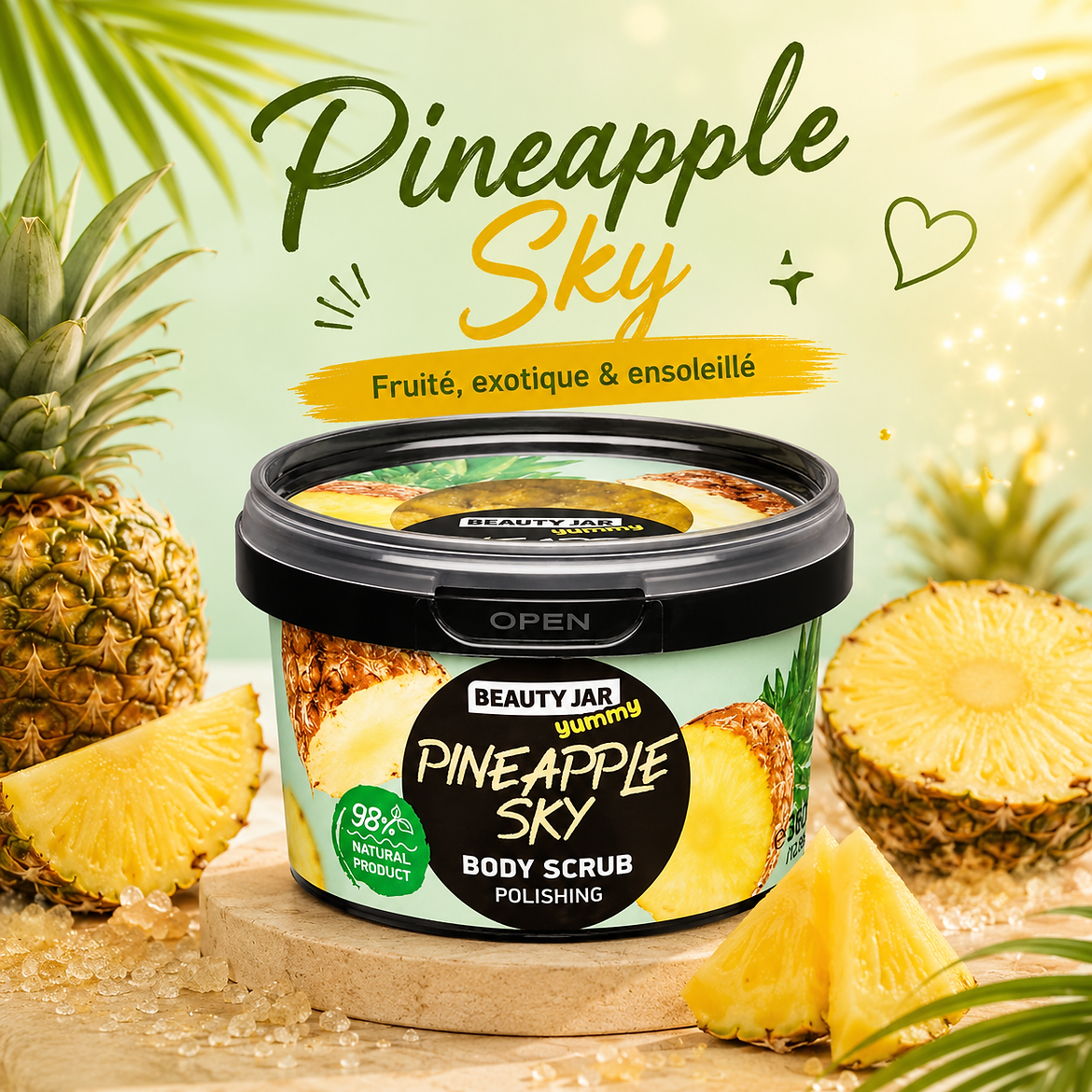 Gommage corporel Beauty Jar PINEAPPLE SKY 360g