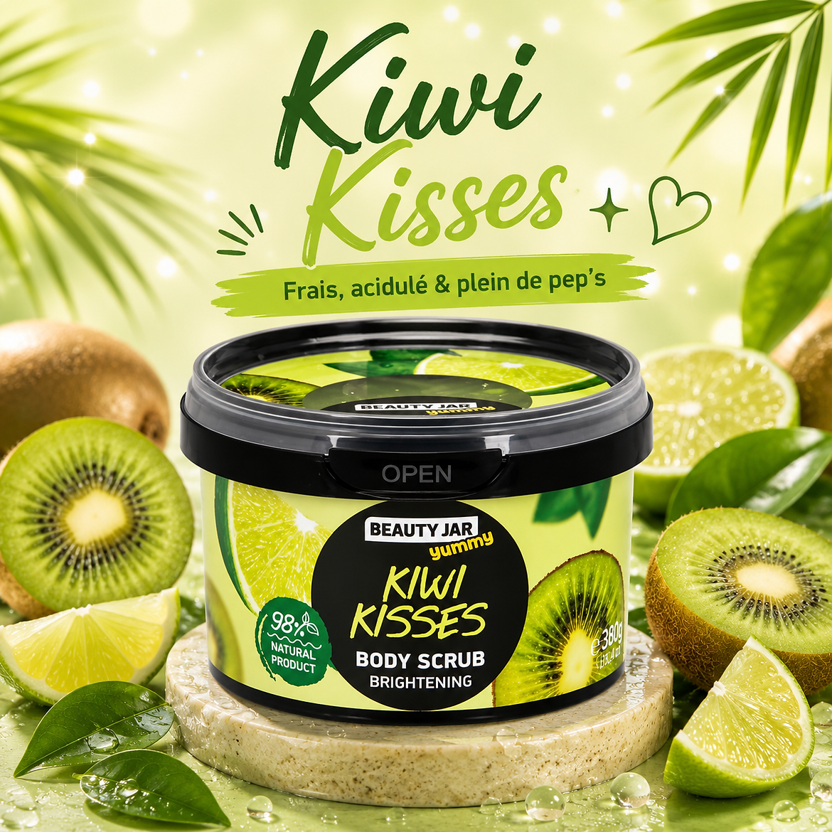 Gommage corporel Beauty Jar KIWI KISSES 360g
