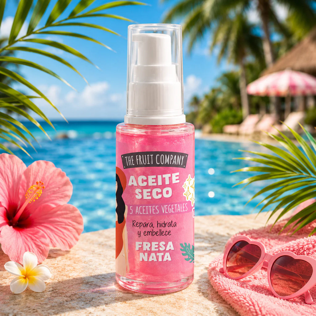 Huile Sèche Scintillante Fraise Chantilly 50ML