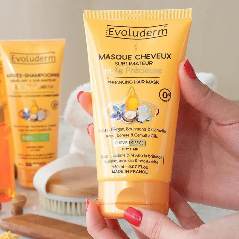 Masque Cheveux Sublimateur Huile Précieuse - 150ml - 98% d'Ingrédients d'Origine Naturelle