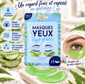 🌿Masque Yeux Hydratant - Aloe Vera