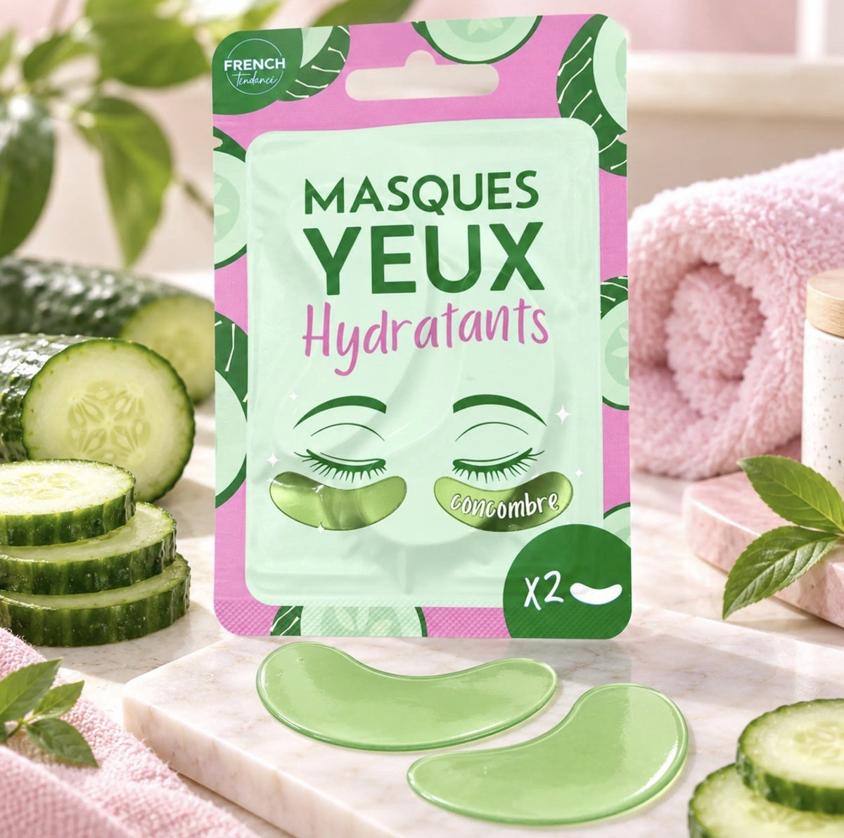 Masque Yeux Hydratant - Concombre