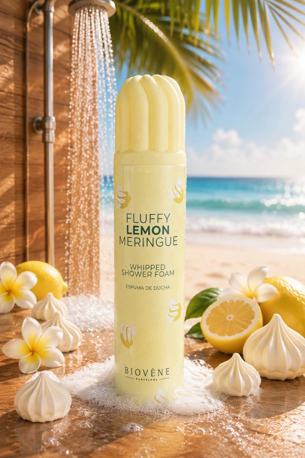 🫧 Mousse Douche 250ML Biovène – Une douche ultra gourmande 🍓🍋