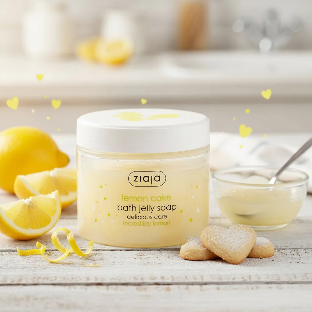 Savon moussant jelly tarte au citron 300ml - Ziaja