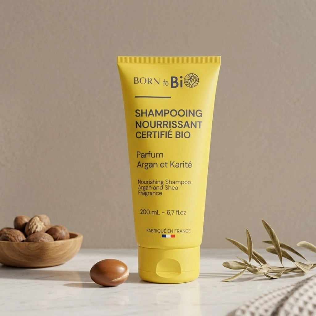 Shampooing Nourrissant Certifié Bio Argan et Karité BIO 200ML