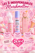 🍭Les 3 indispensables Marshmallow - Routine beauté gourmande💖