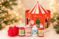 🎠✨ Coffret Cadeau Carrousel de Noël IDC Institute (5 Pièces) – Soins Enchantés & Parfumés 🎁🎅