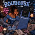 Chaussettes Fun "BOUDEUSE" Bleu