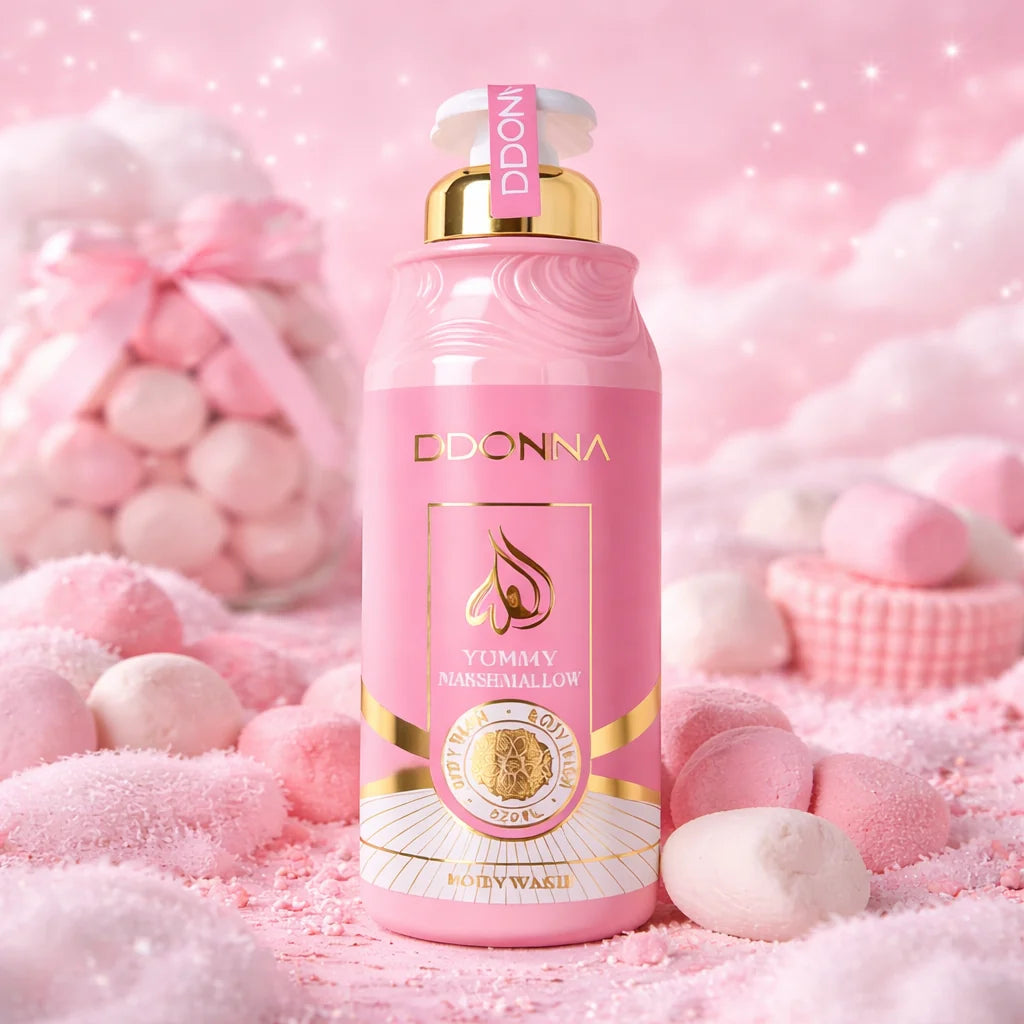 Gel Douche Yummy Marshmallow D’Donna – 520 ml