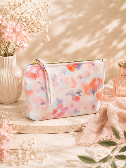Pochette fleurie
