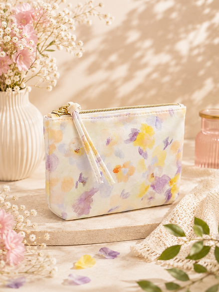 Pochette fleurie